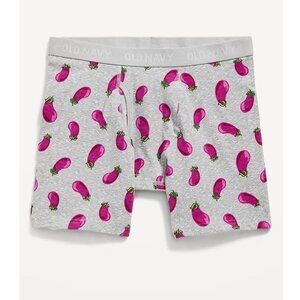 Old Navy Men's Soft-Washed Boxer Briefs -- 6 inch inseam (XXL) Eggplant NWT!